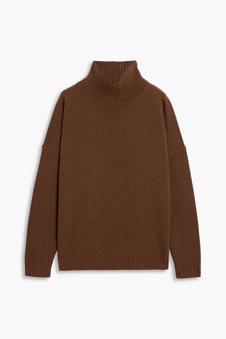 Weekend Max Mara Wool Turtleneck Sweater In Brown