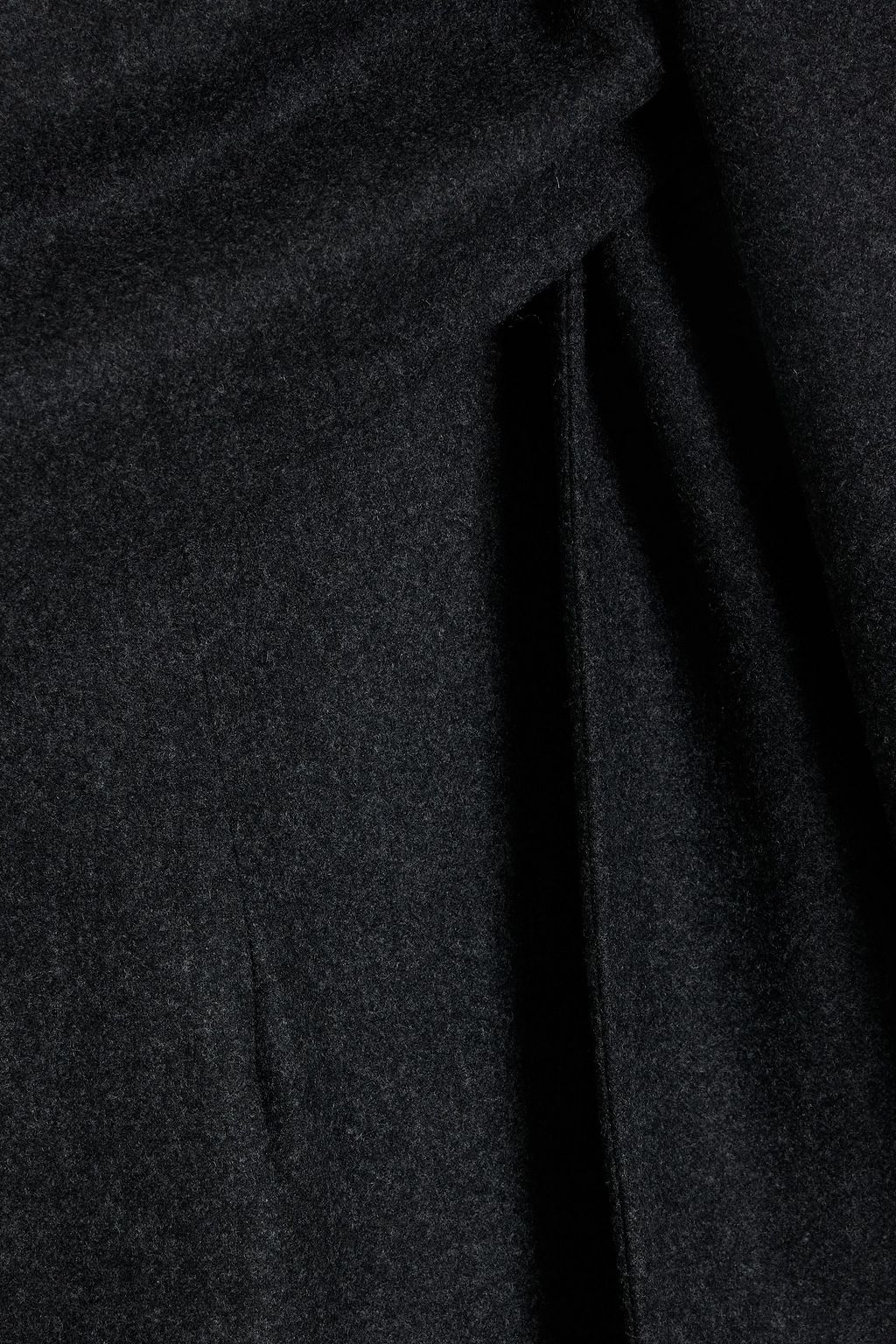 MAX MARA Arsenio tie-front wool-blend felt wide-leg pants