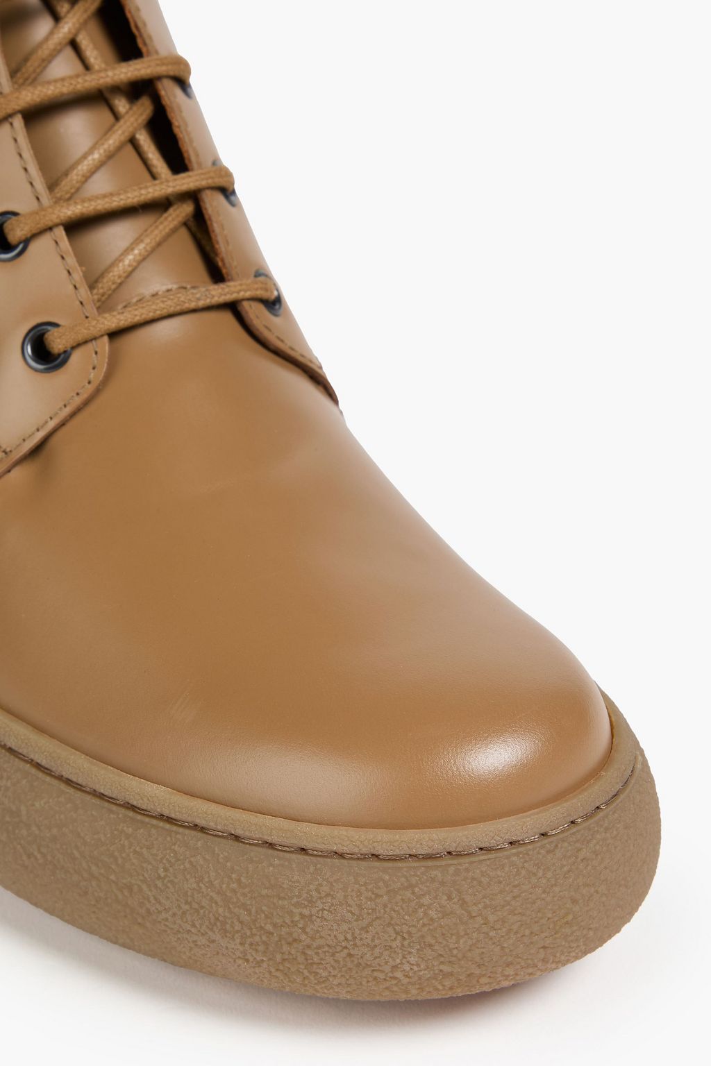 TOD'S 가죽 컴뱃 부츠