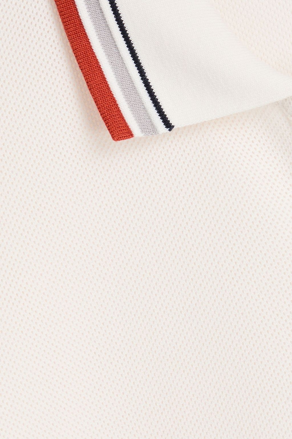 TOD'S قميص بولو من القطن وقماش بيكيه