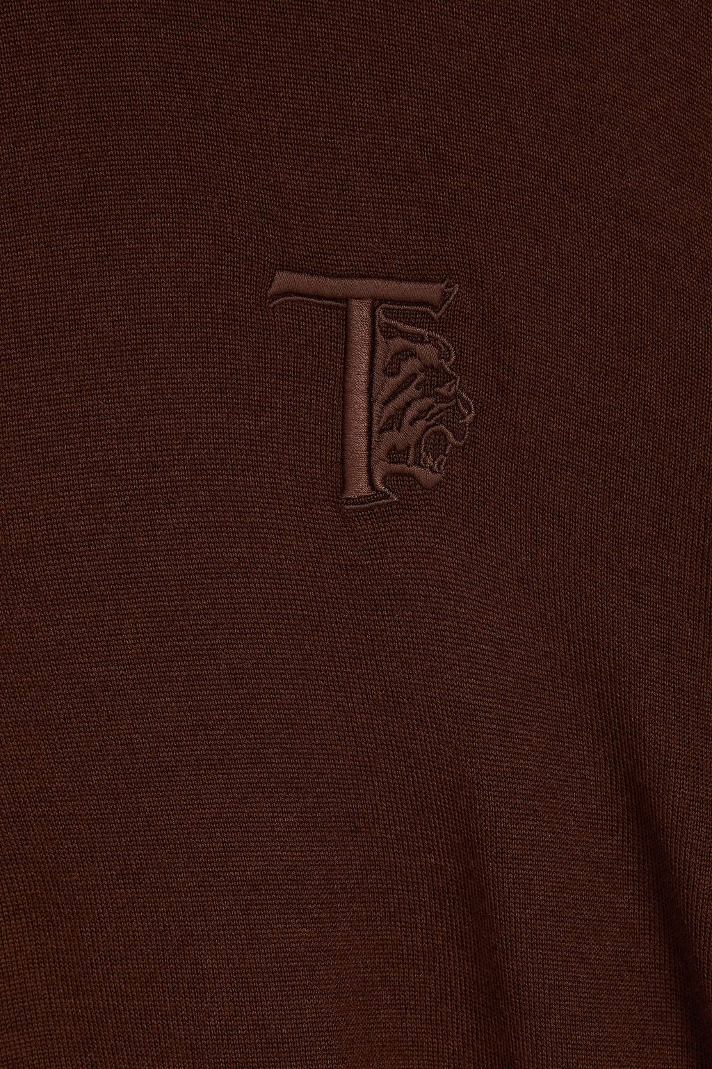 TOD'S Merino wool, silk and cashmere-blend sweater