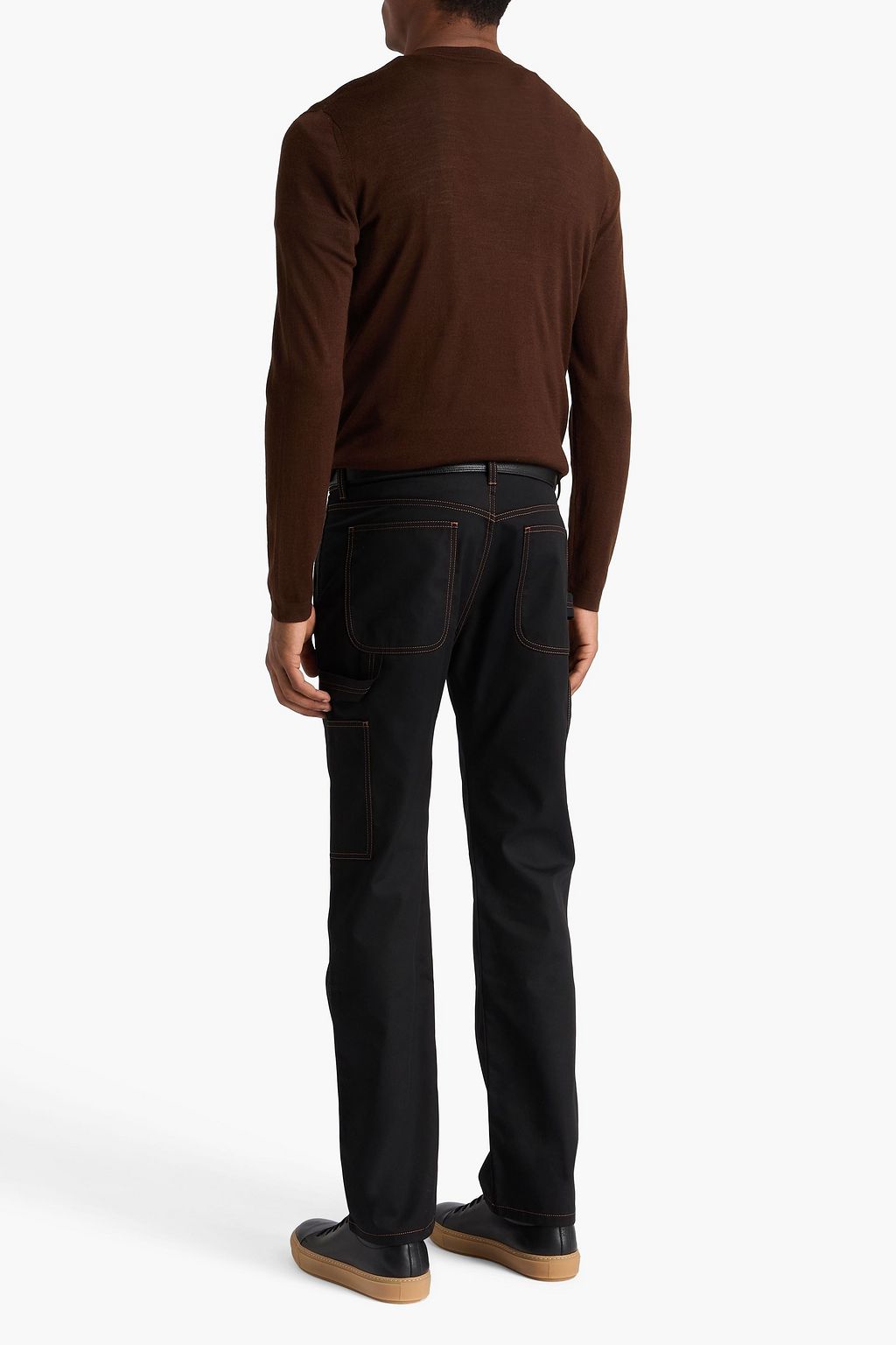 TOD'S Merino wool, silk and cashmere-blend sweater