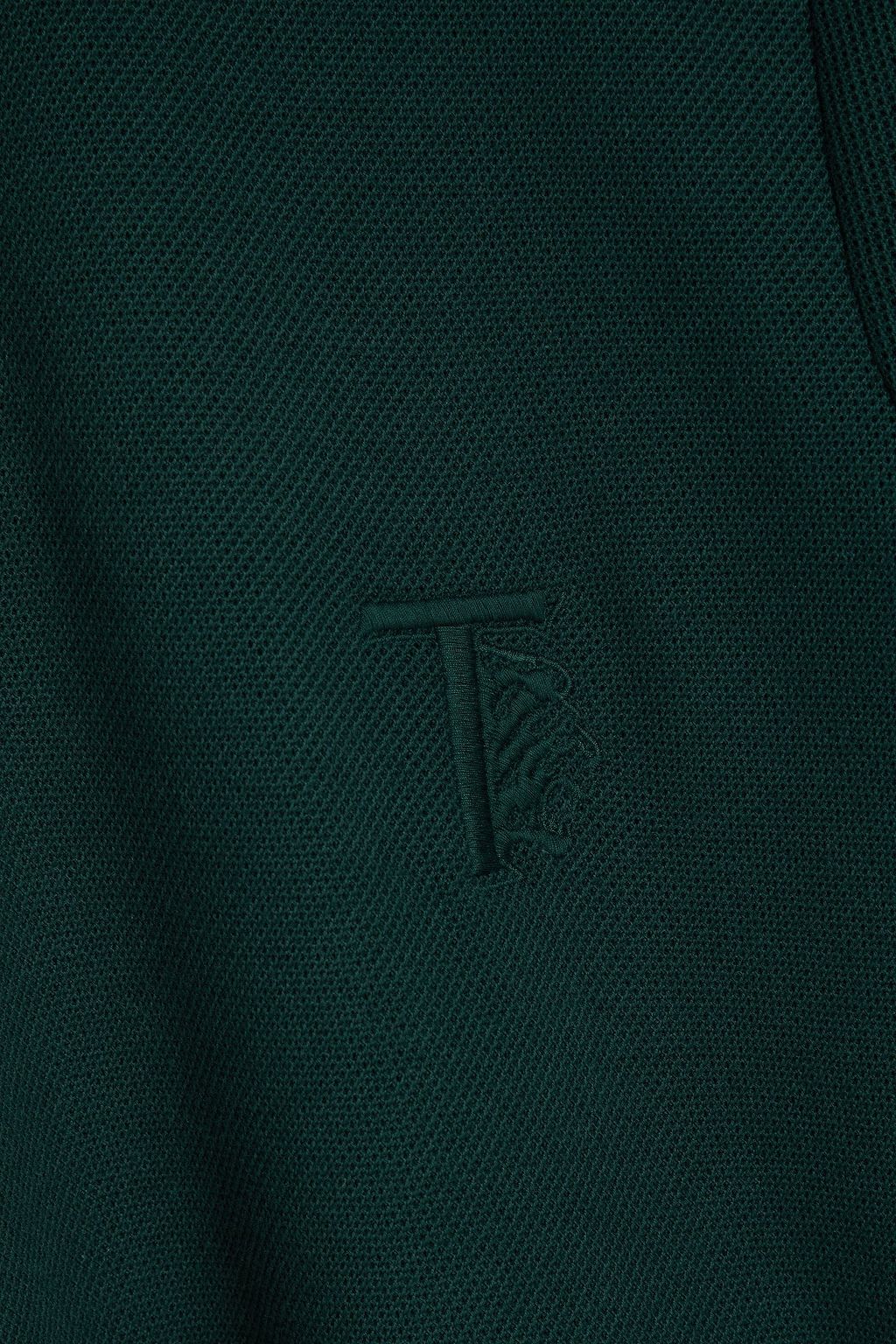 TOD'S قميص بولو من القطن وقماش بيكيه