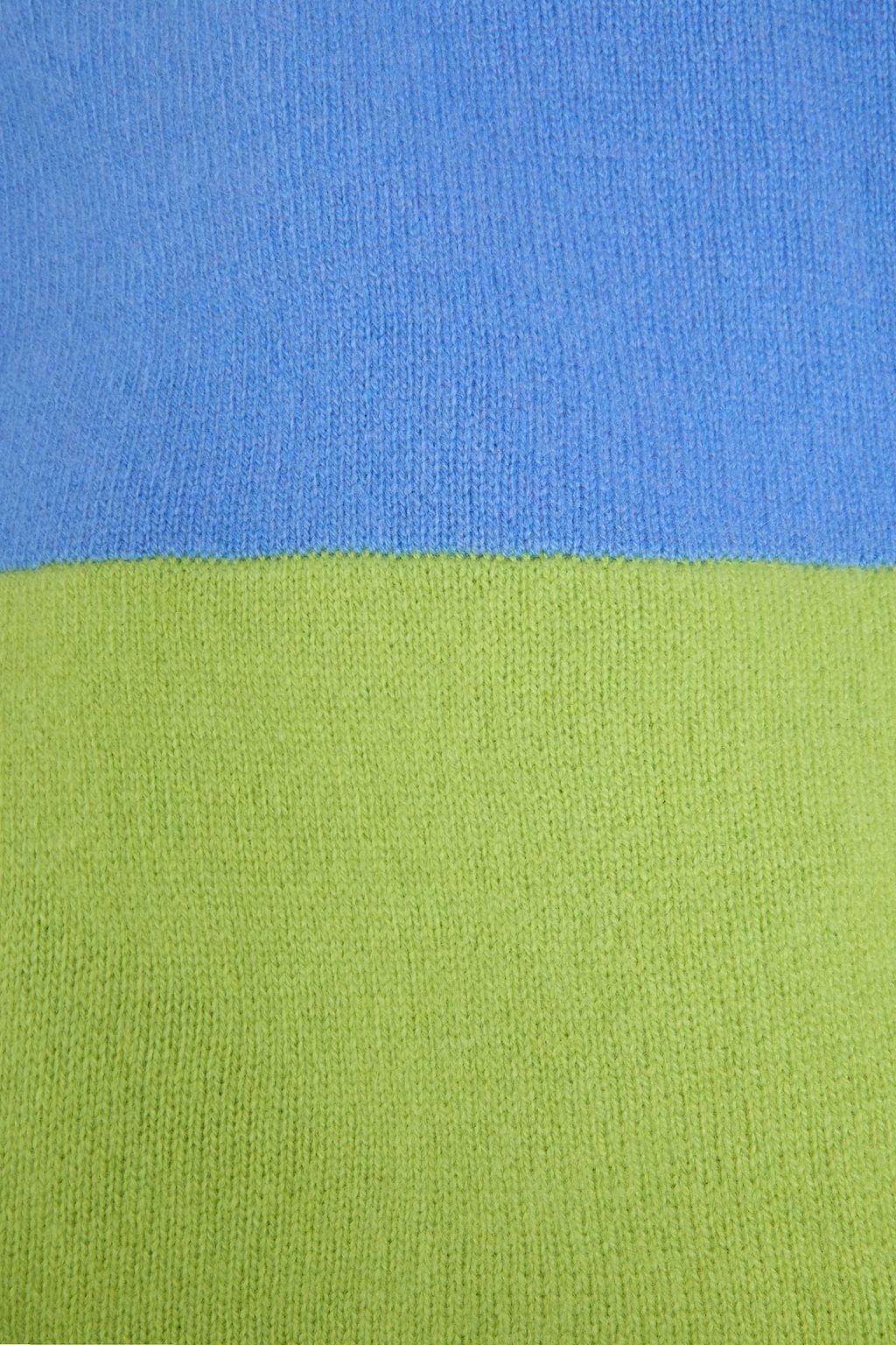 THE ELDER STATESMAN Schal aus Kaschmir in Colour-Block-Optik