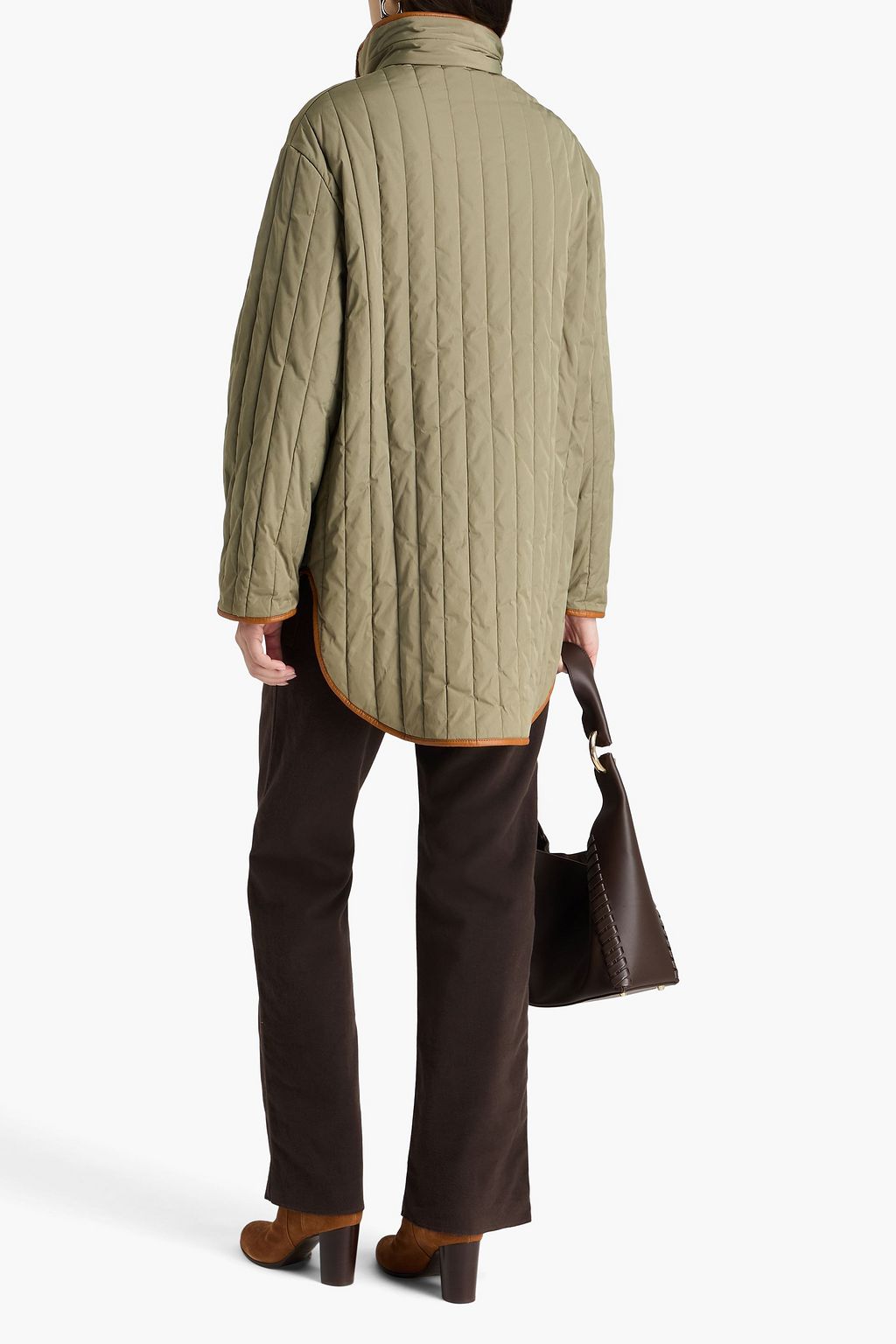 TOD'S معطف مبطّن من قماش عازل