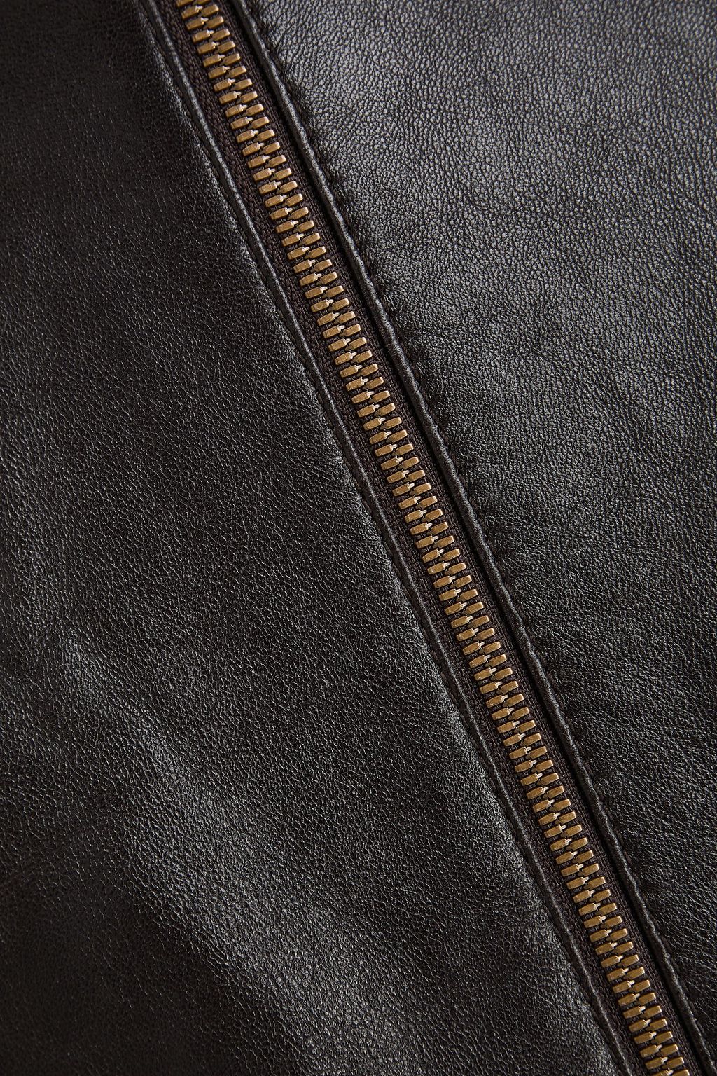 TOD'S Leather biker jacket