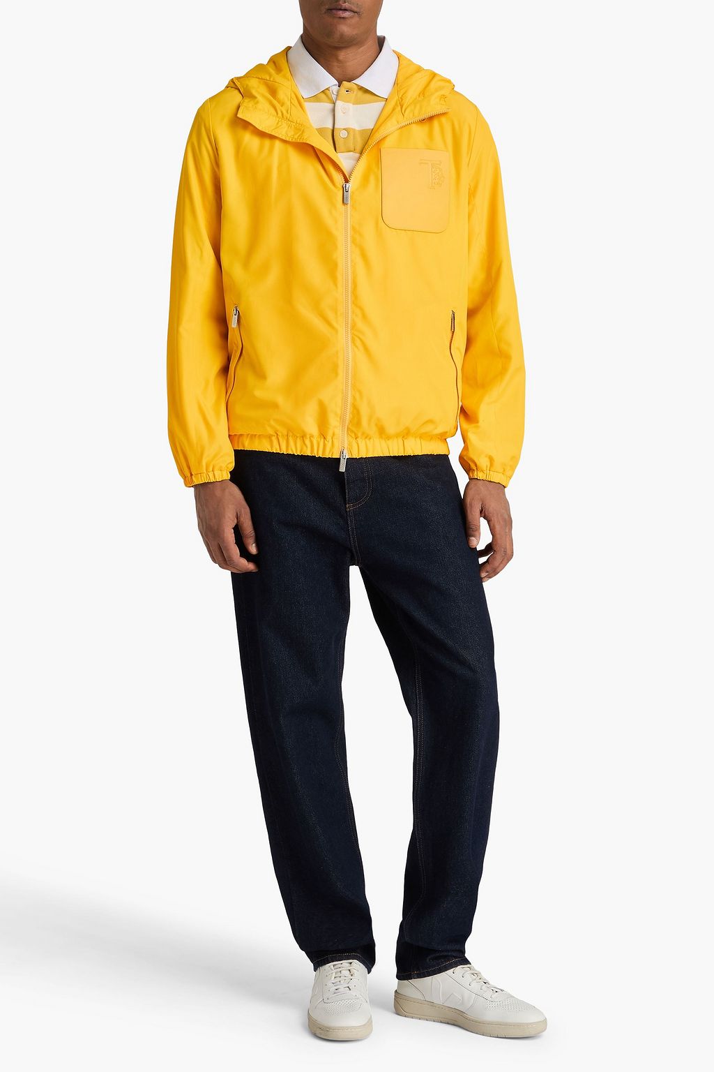TOD'S Shell hooded jacket