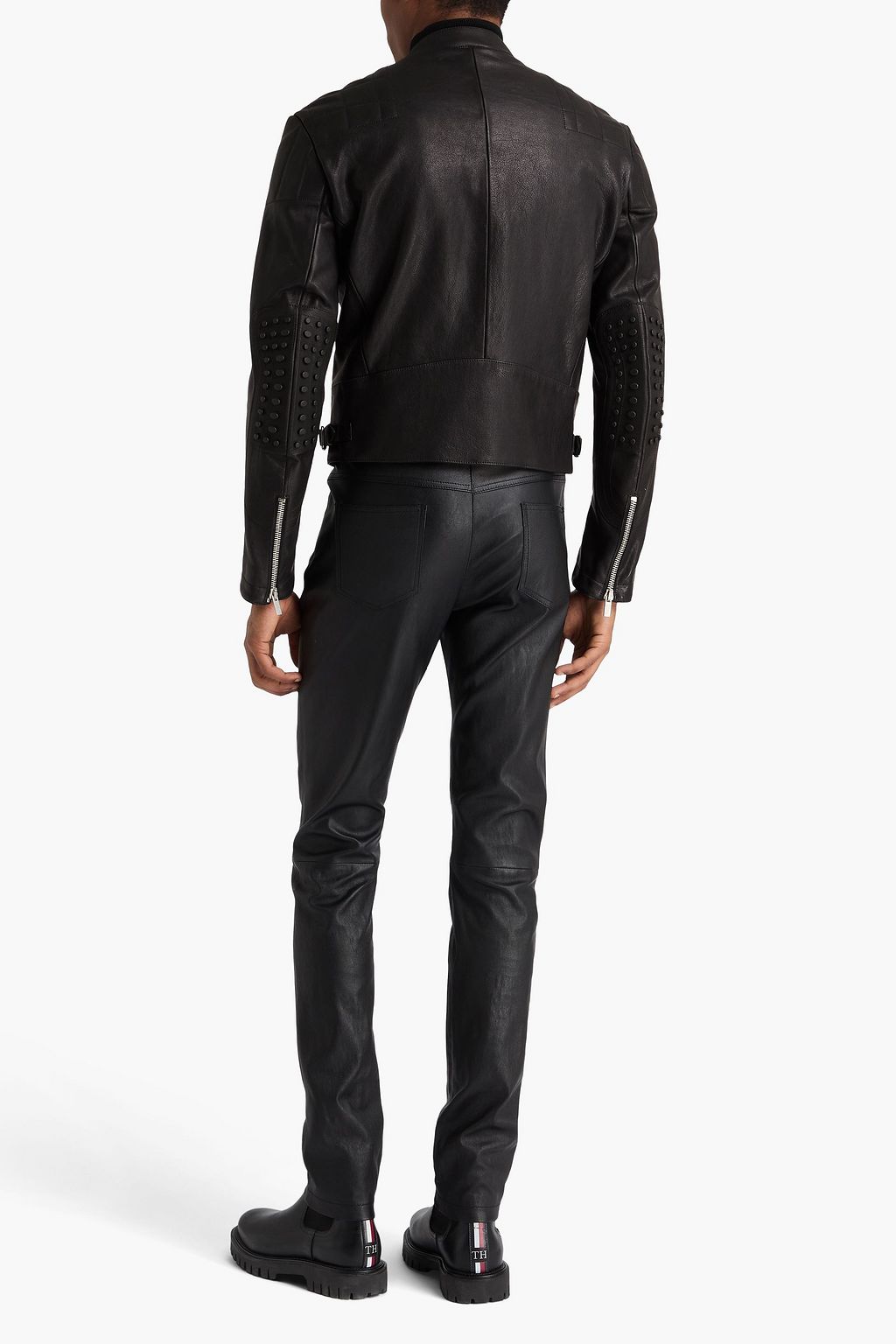 TOD'S Leather biker jacket