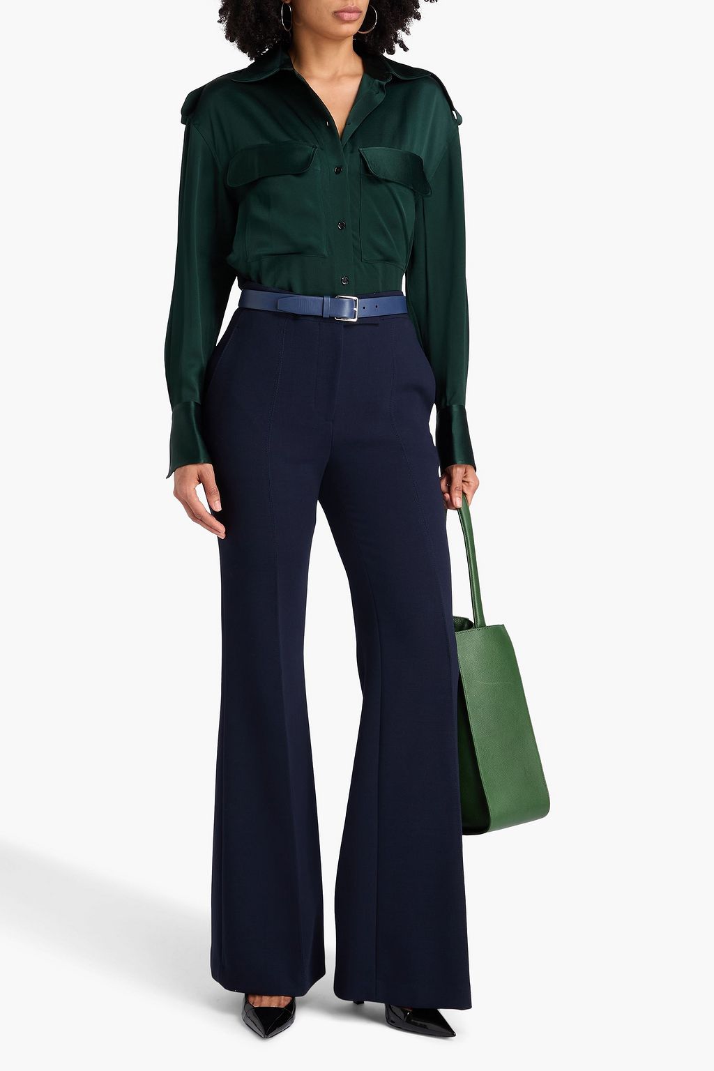 VICTORIA BECKHAM Satin shirt