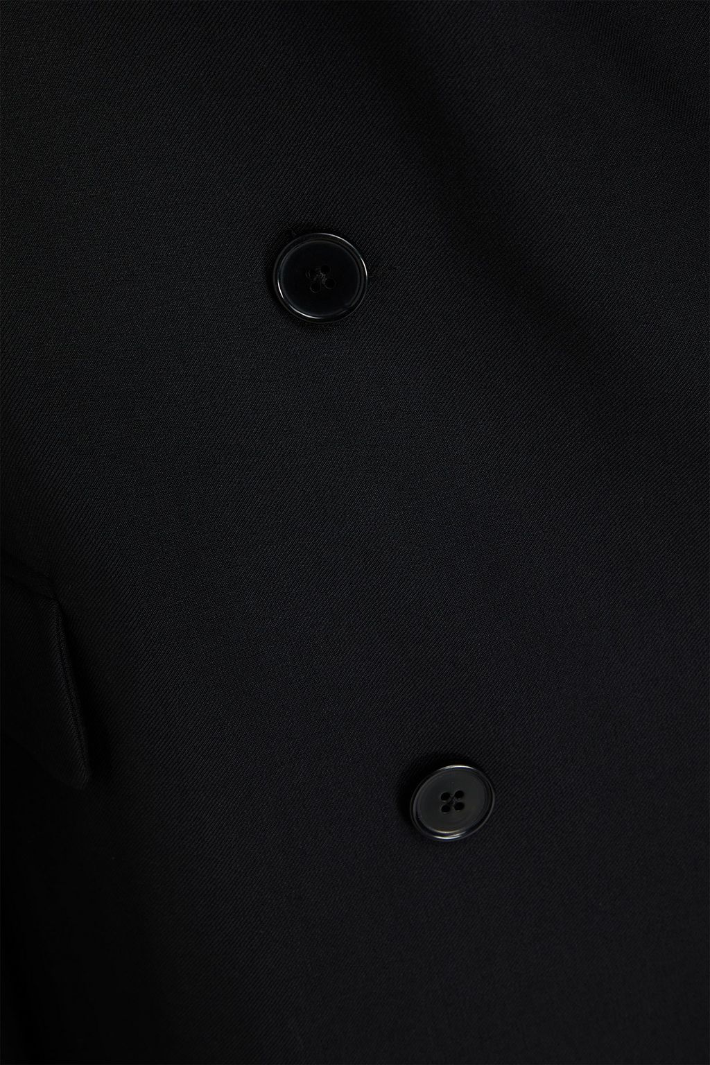 LOULOU STUDIO Donau double-breasted wool-twill blazer