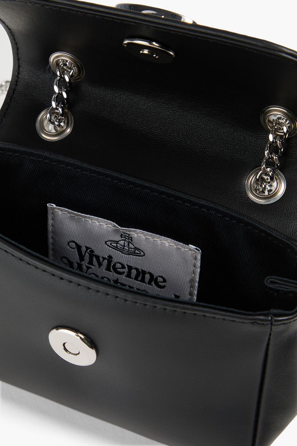 VIVIENNE WESTWOOD Schultertasche aus Leder