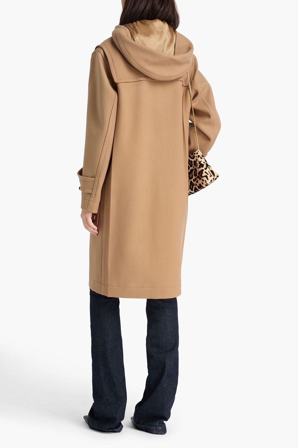 VICTORIA BECKHAM ウールフェルト フード付きコート