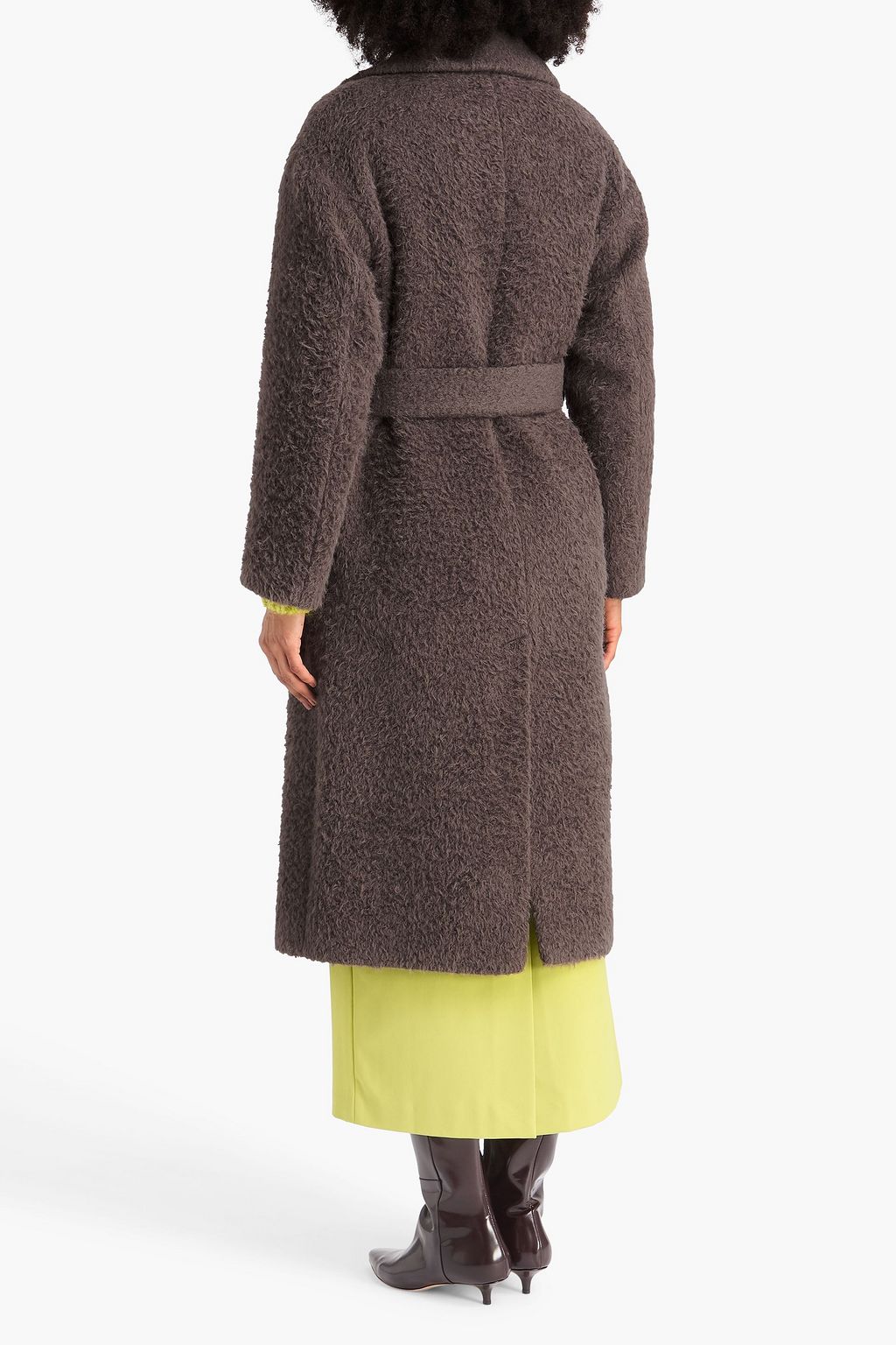 JOSEPH Chalon alpaca and wool-blend coat
