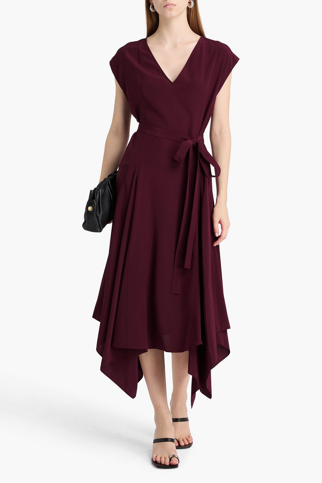 JOSEPH Goodman silk crepe de chine maxi dress