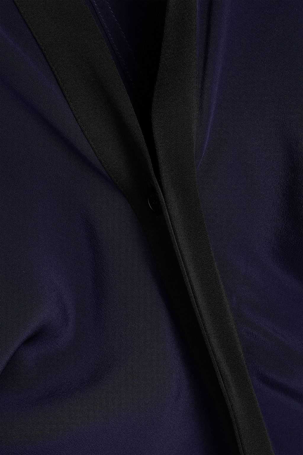 VICTORIA BECKHAM シルククレープデシン シャツ バイカラー