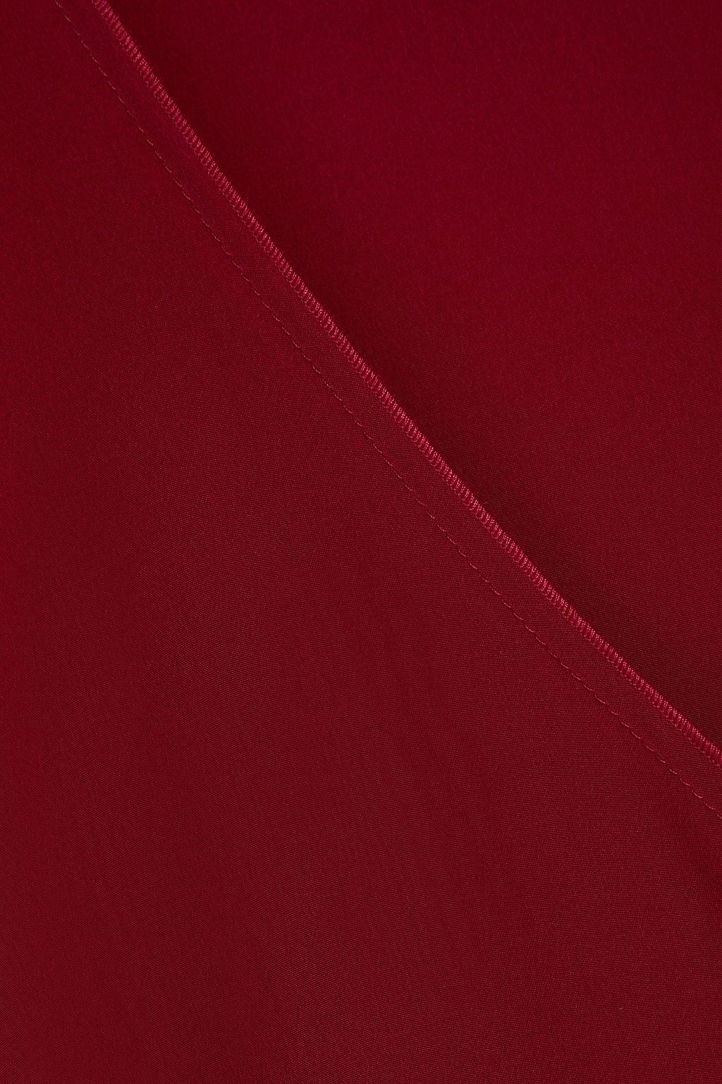 VICTORIA BECKHAM Draped silk crepe de chine blouse