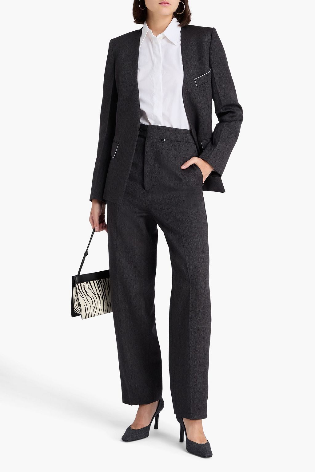 VICTORIA BECKHAM Wool tapered pants