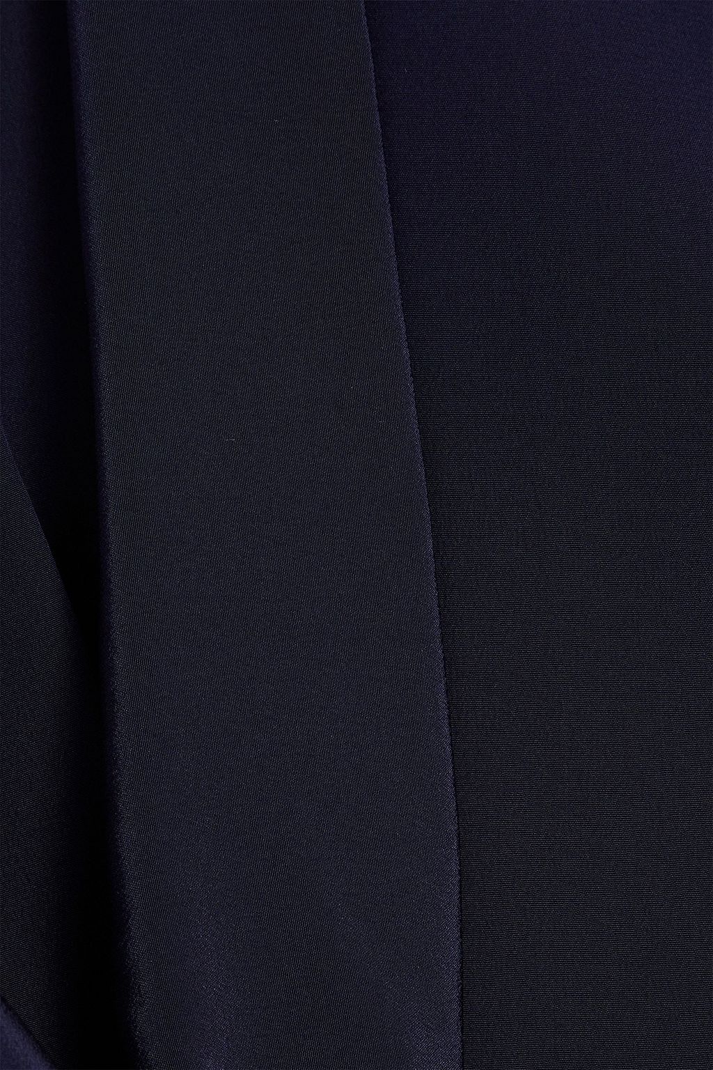 VICTORIA BECKHAM Tie-neck silk crepe de chine shirt