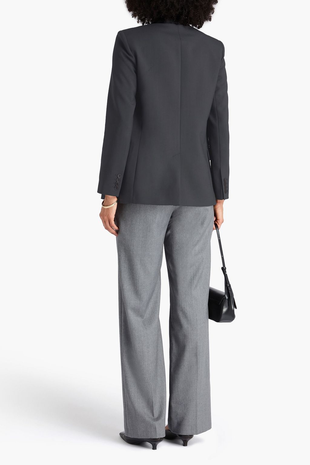 JOSEPH Jaden double-breasted wool-blend twill blazer