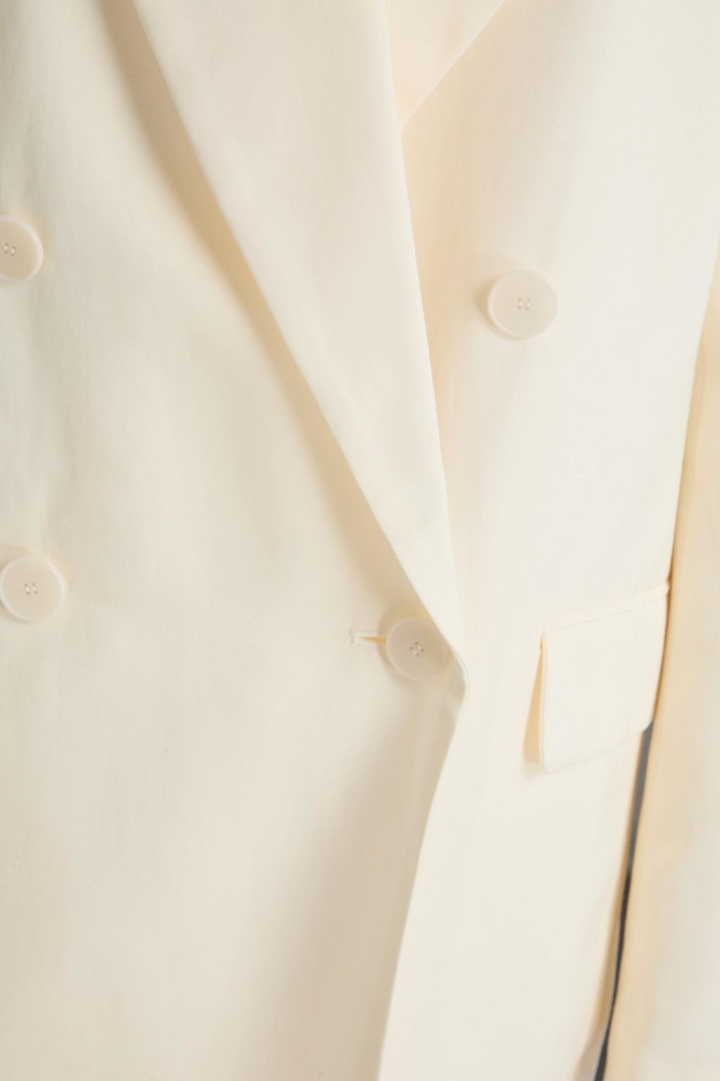 JOSEPH Jaden double-breasted silk and cotton-blend blazer