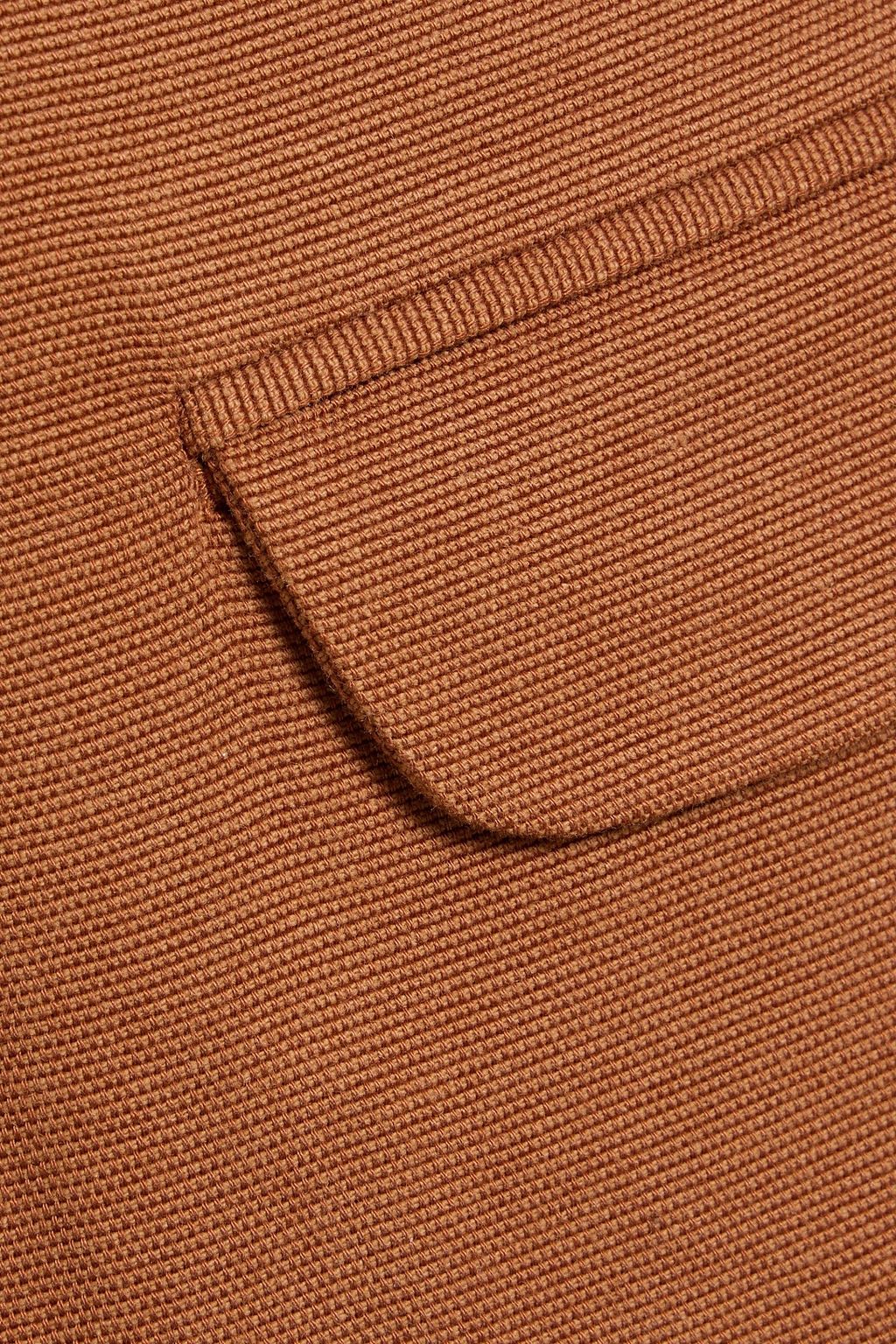 FARM RIO Cotton and Lyocell-blend midi skirt