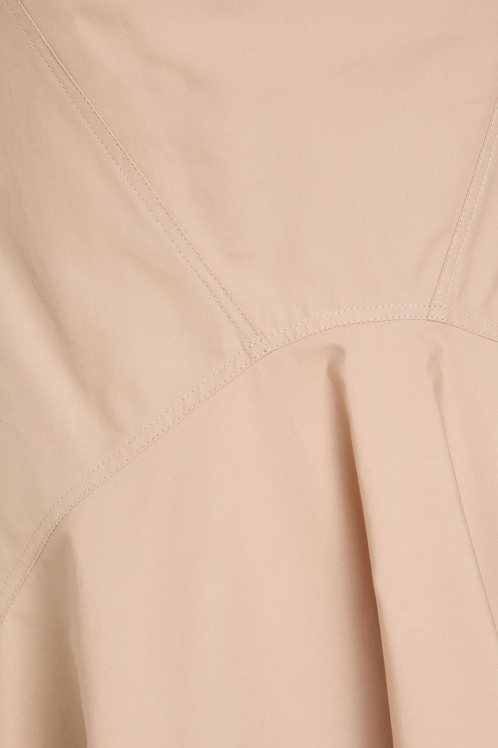 ALAÏA Cotton-poplin midi dress