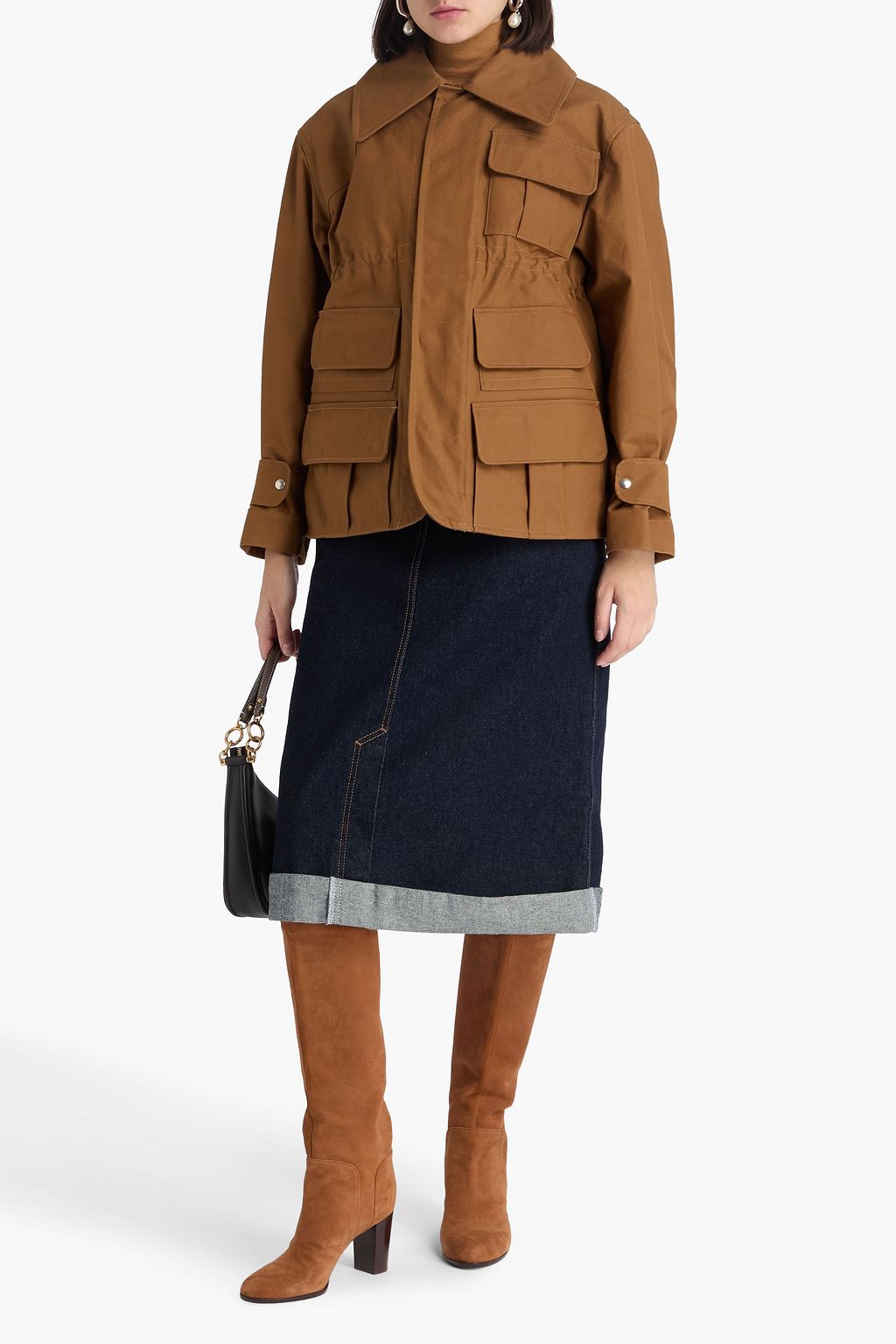 VICTORIA BECKHAM コットンキャンバス ジャケット