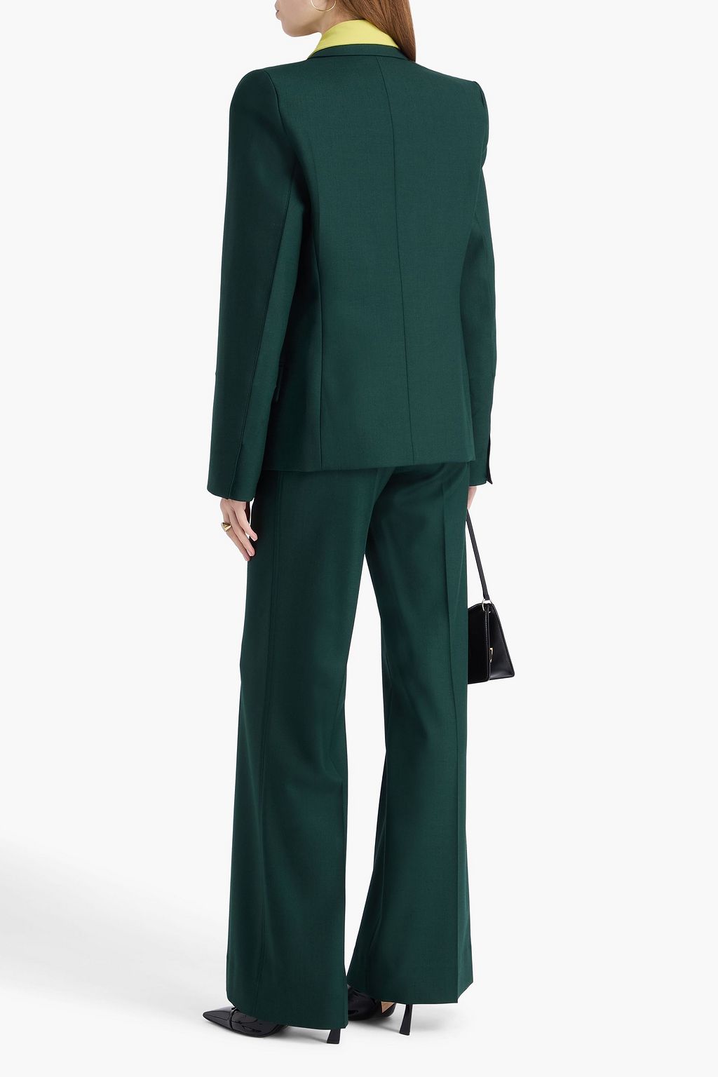 VICTORIA BECKHAM ツイル ダブルブレストブレザー