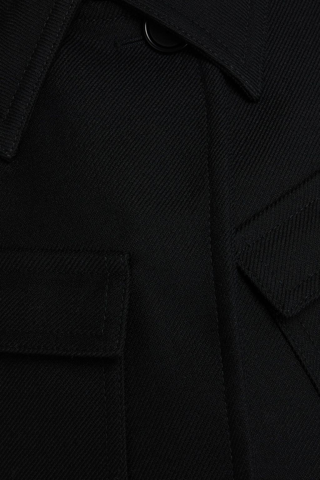 JOSEPH Cranbrook Cropped Jacke aus Twill aus einer Wollmischung