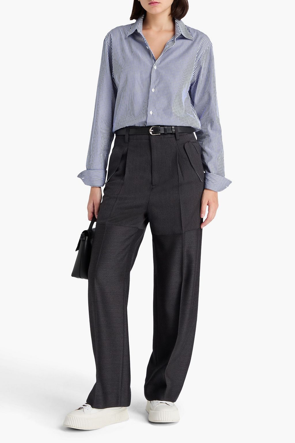 VICTORIA BECKHAM Wool wide-leg pants