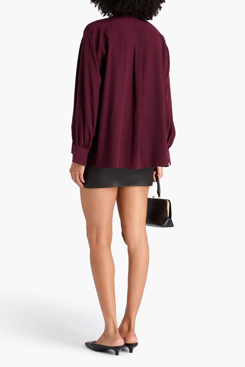 JOSEPH Blondel silk crepe de chine blouse