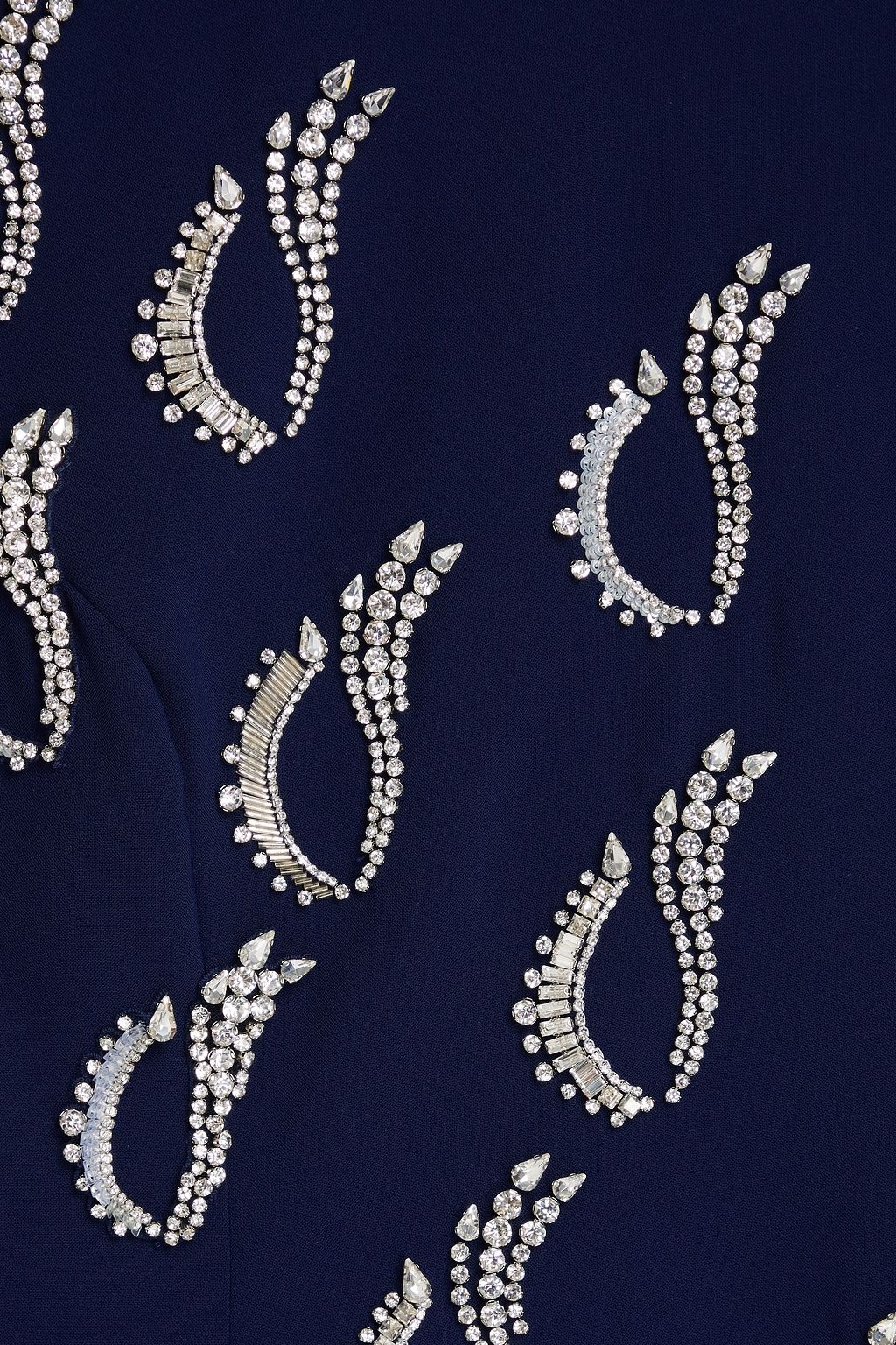 JENNY PACKHAM Embellished crepe gown