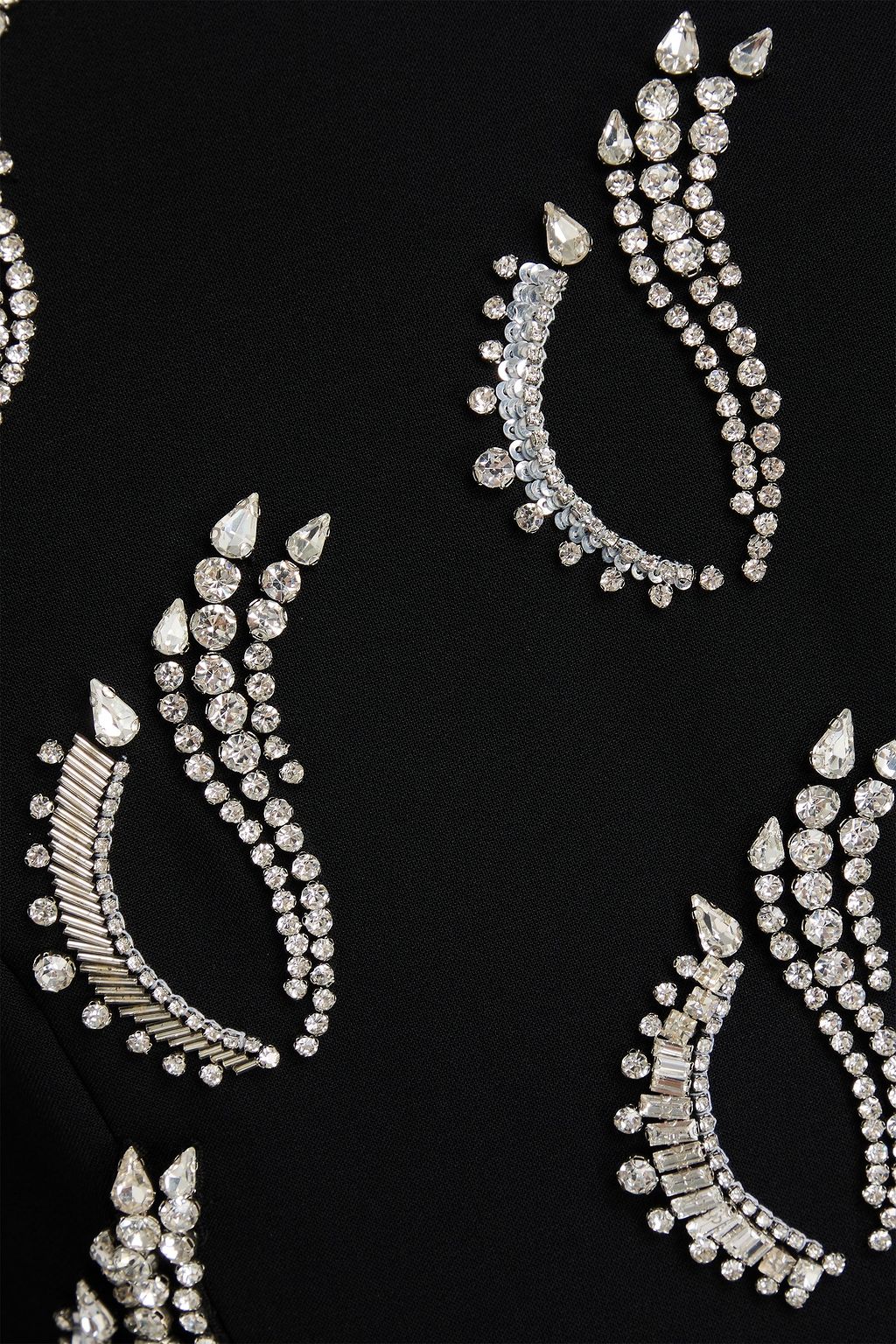 JENNY PACKHAM Embellished crepe dress