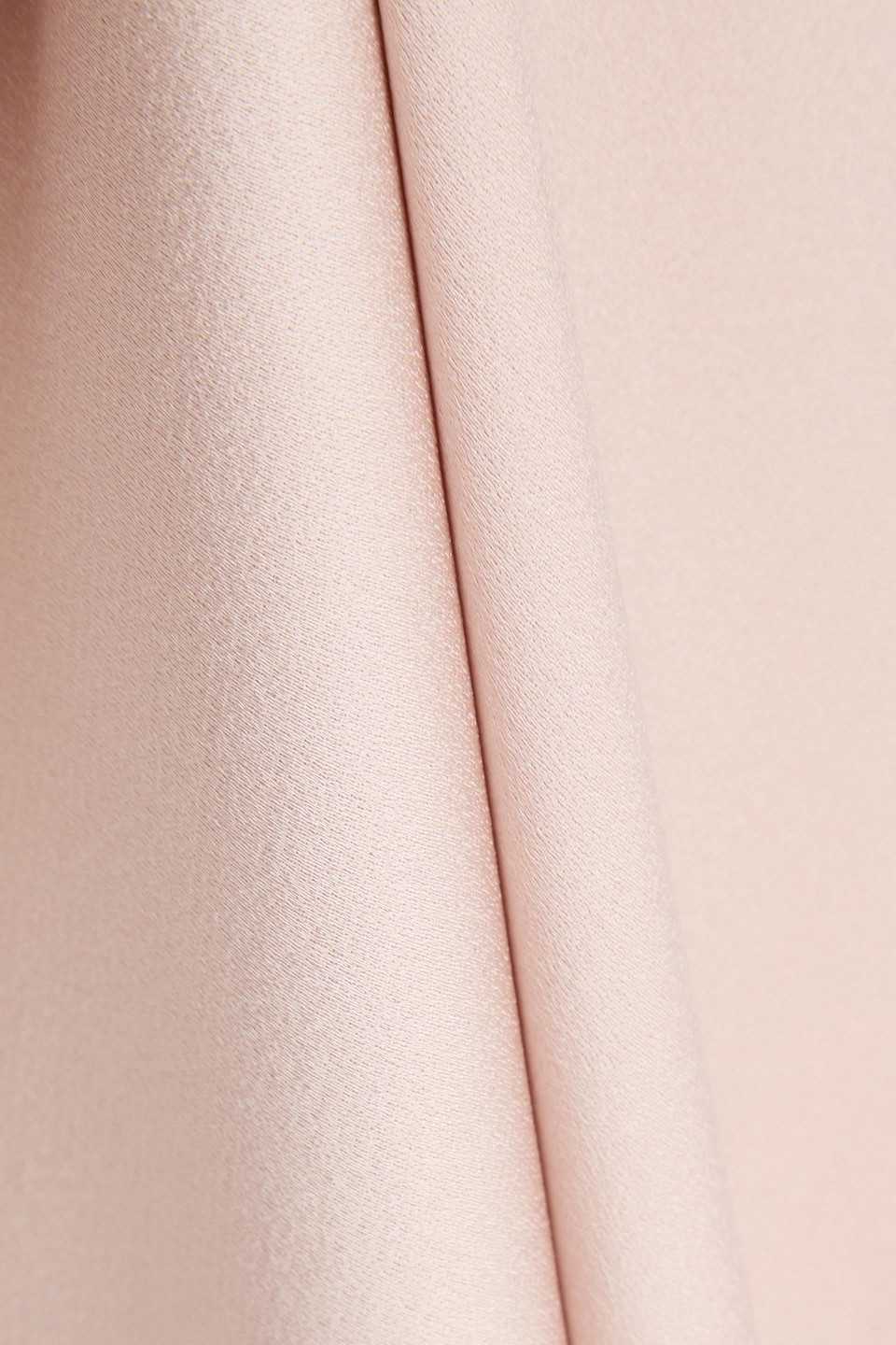 Victoria Beckham Satin-crepe Gown In Pink