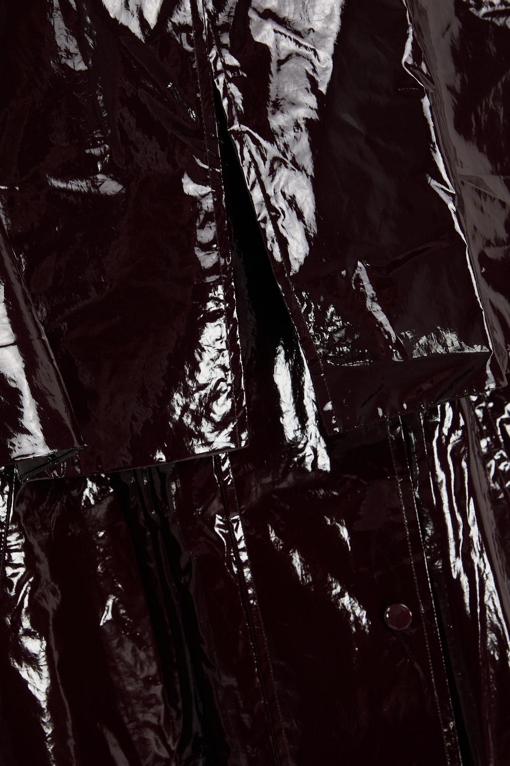 CHLOÉ Glossed trench coat