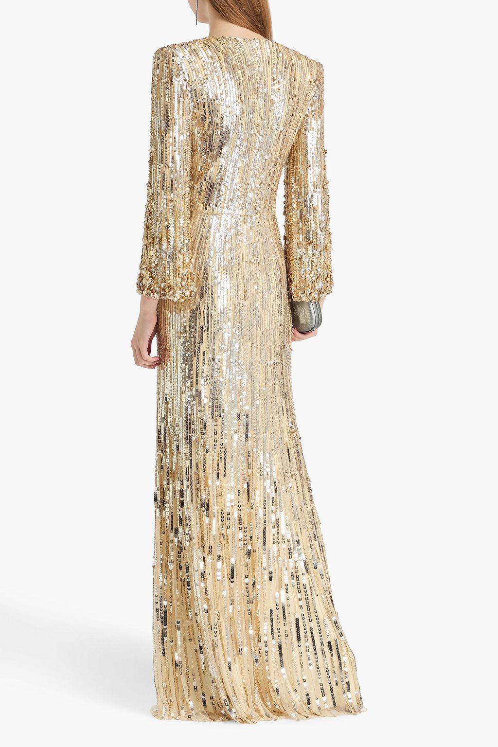 JENNY PACKHAM Cosmos embellished tulle gown