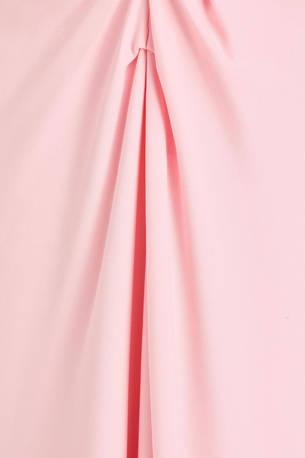 VICTORIA BECKHAM Draped crepe halterneck maxi dress