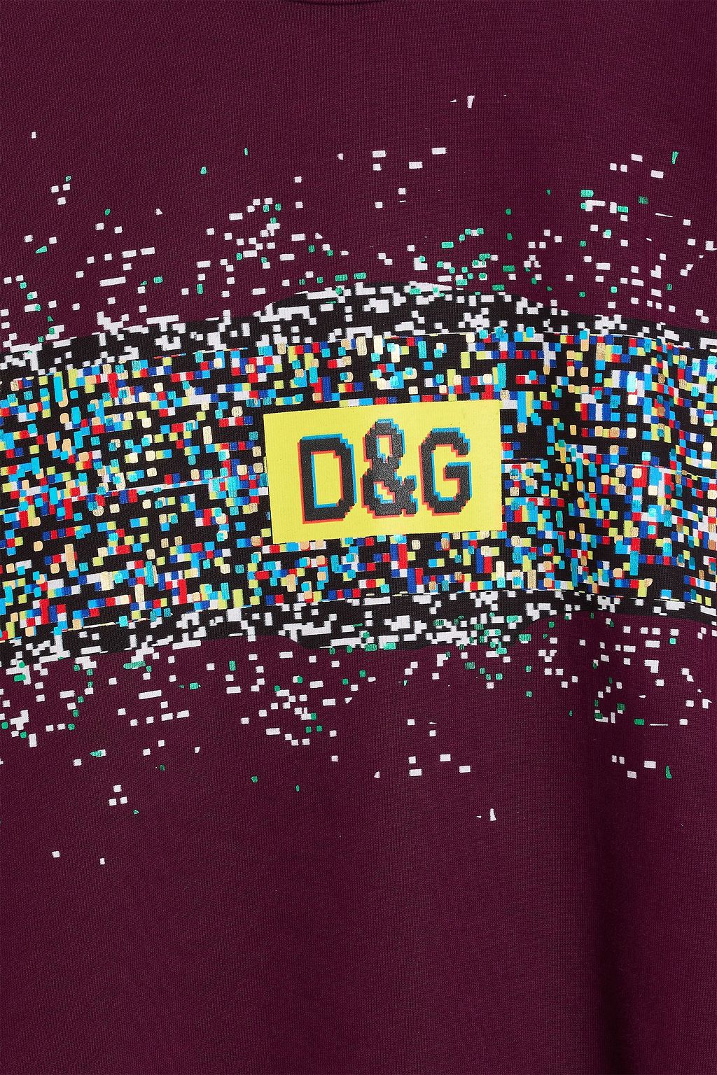 DOLCE&GABBANA تي شيرت من قطن جيرسي بطبعات