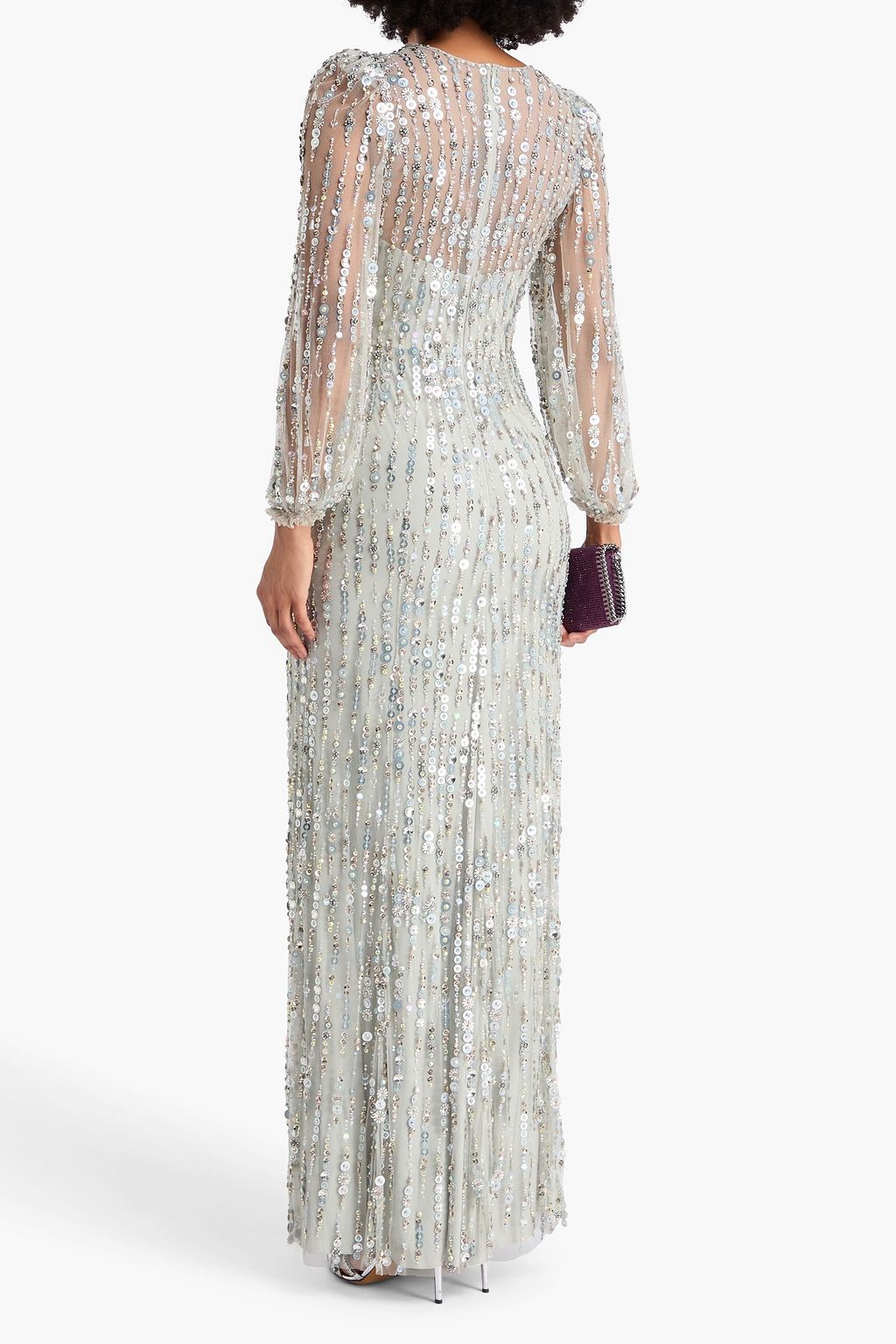 JENNY PACKHAM Embellished tulle gown