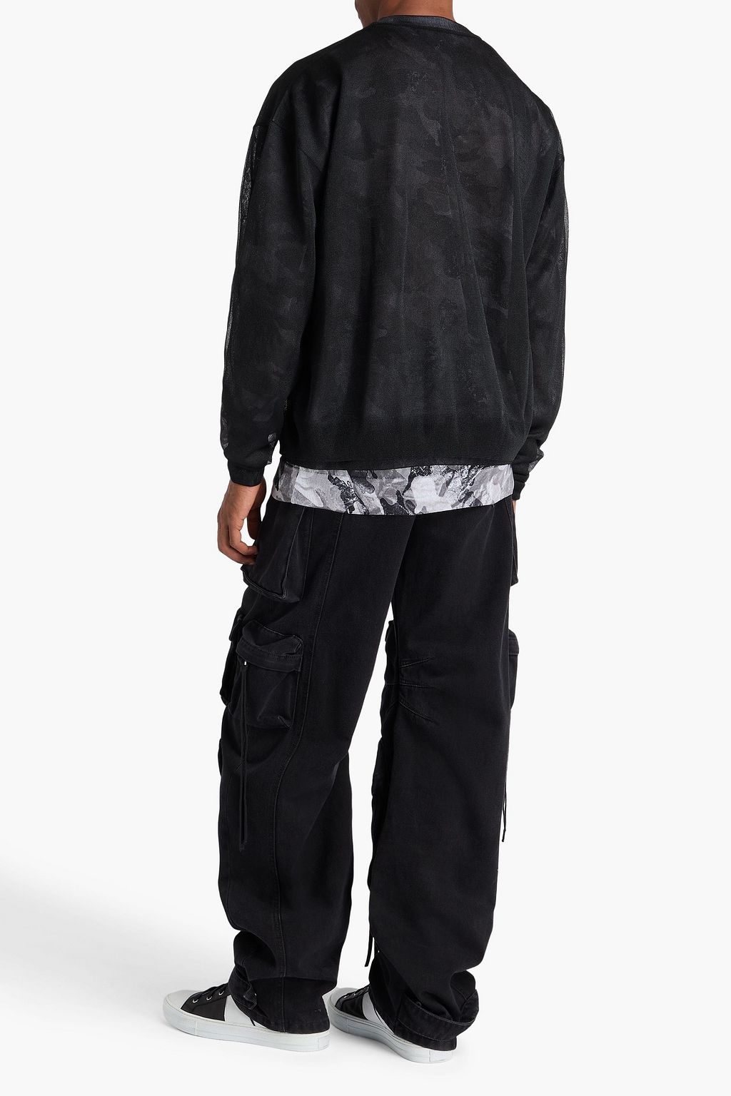 DOLCE&GABBANA Layered knitted sweater