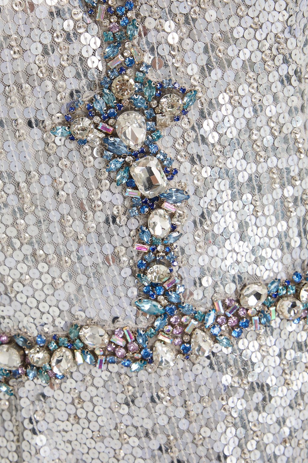 JENNY PACKHAM Pretty Thing embellished tulle midi dress