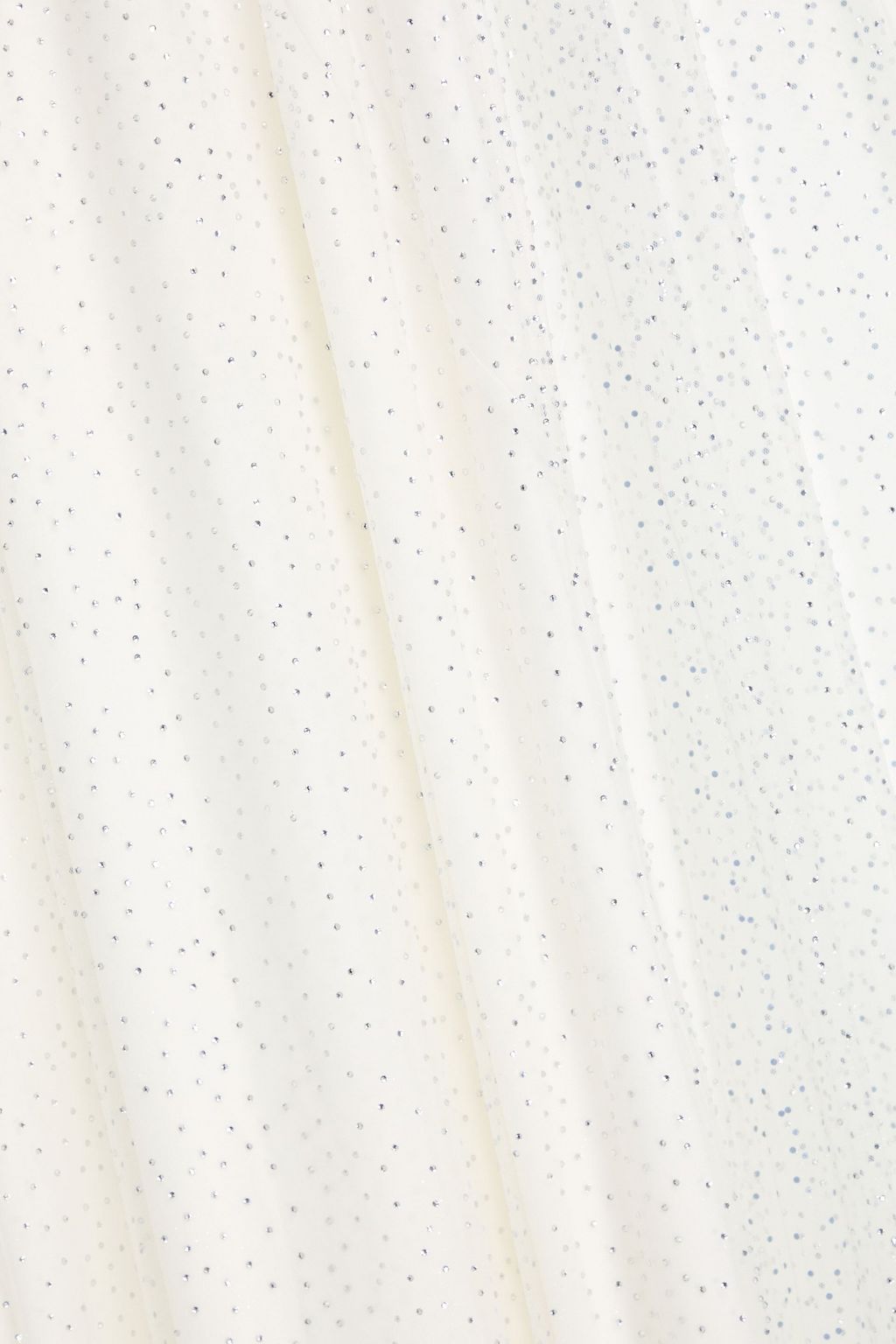 JENNY PACKHAM Crystal-embellished cape-effect tulle gown