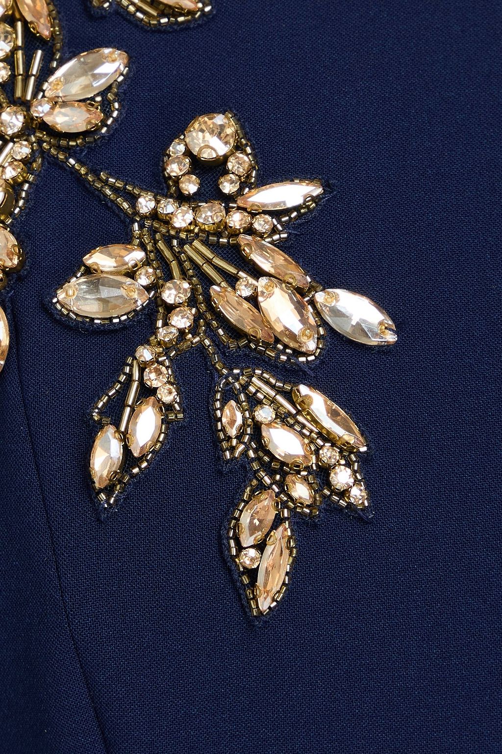 JENNY PACKHAM Embellished crepe gown