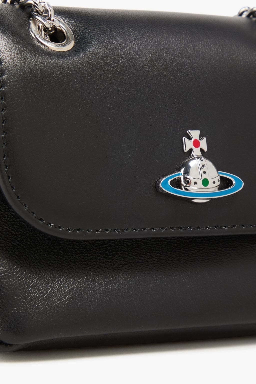 VIVIENNE WESTWOOD Schultertasche aus Leder