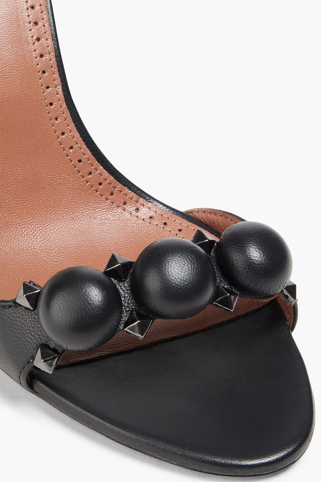 ALAÏA La Bombe 90 studded leather sandals
