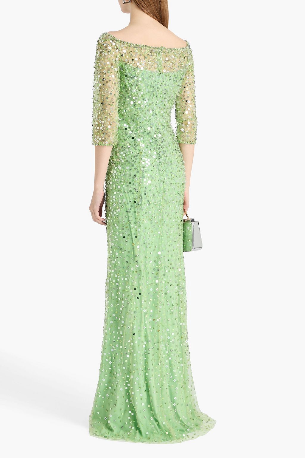 JENNY PACKHAM Embellished tulle gown