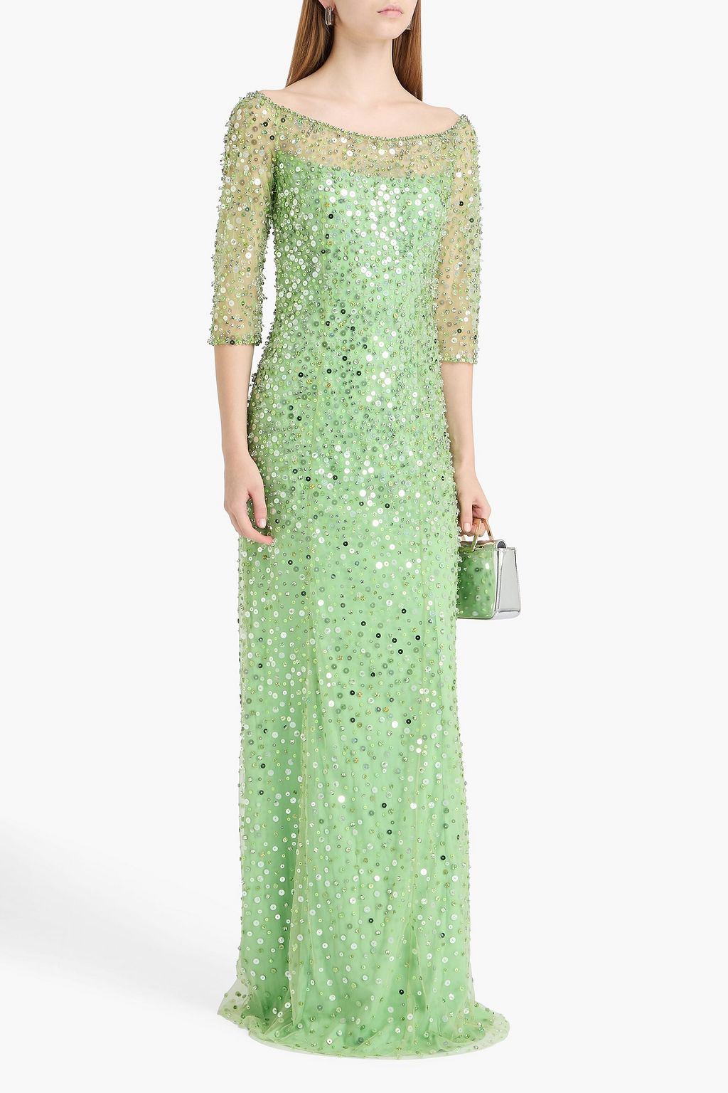 JENNY PACKHAM Embellished tulle gown