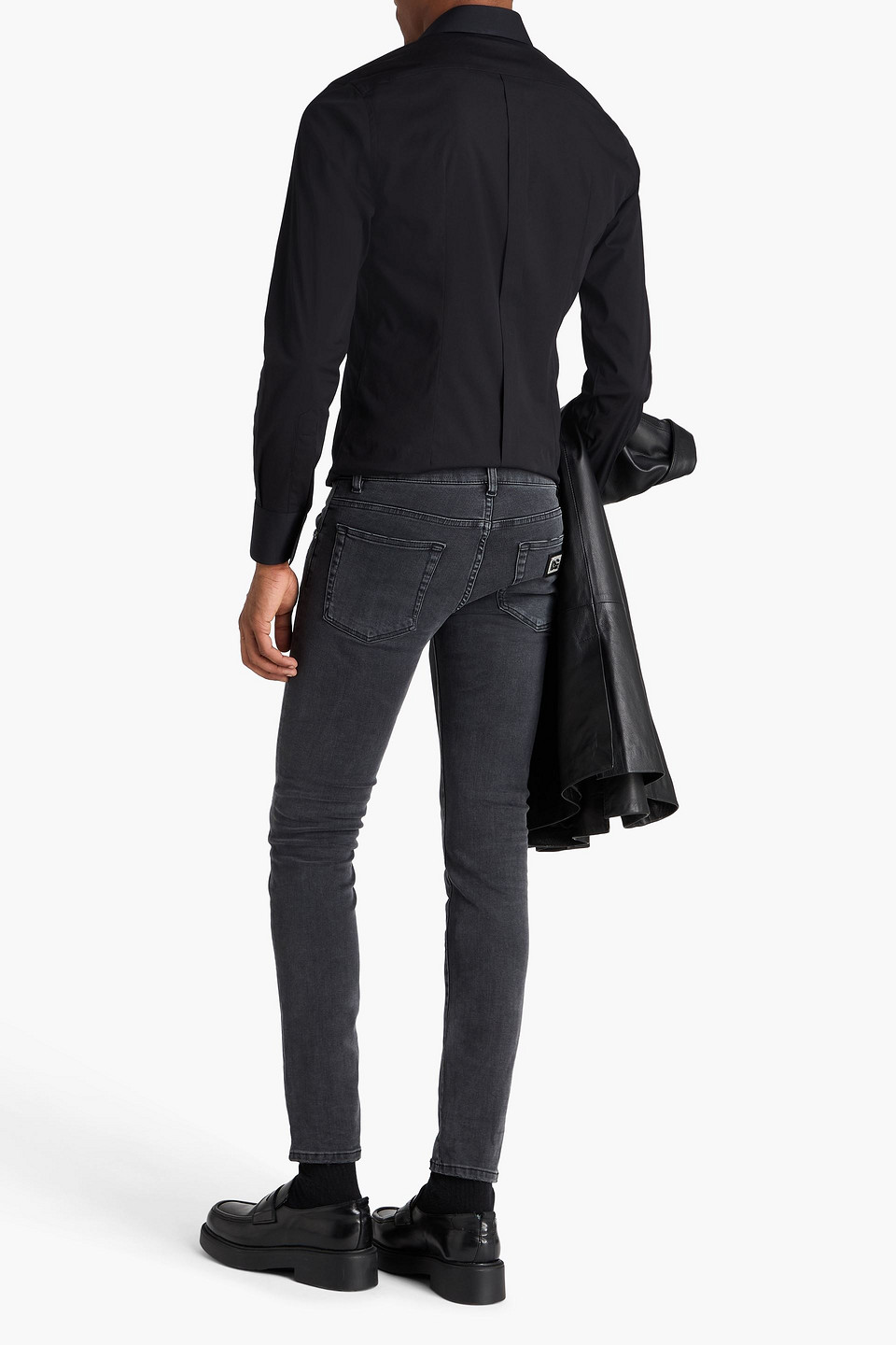  Dolce&gabbana - Distressed Denim Jeans - Gray - It 44 