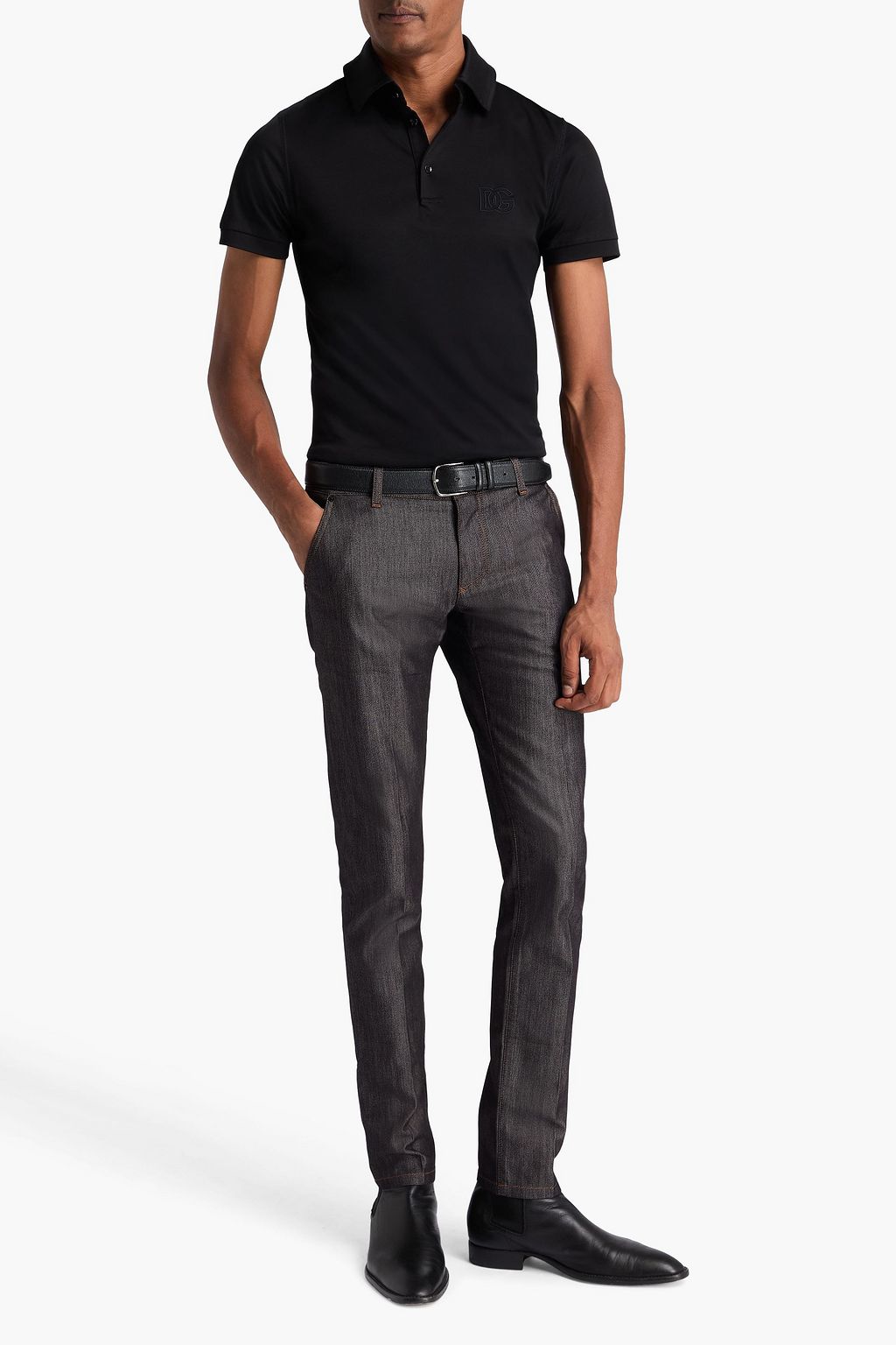 DOLCE&GABBANA Slim-fit denim jeans