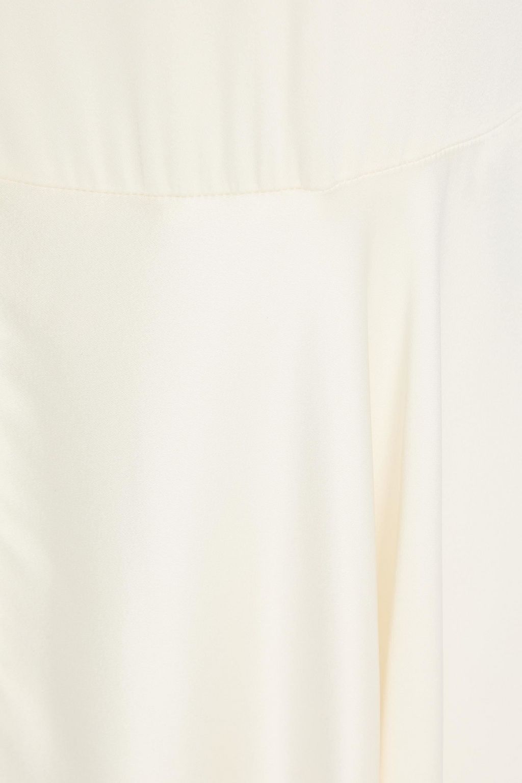 TOM FORD Asymmetric satin maxi skirt
